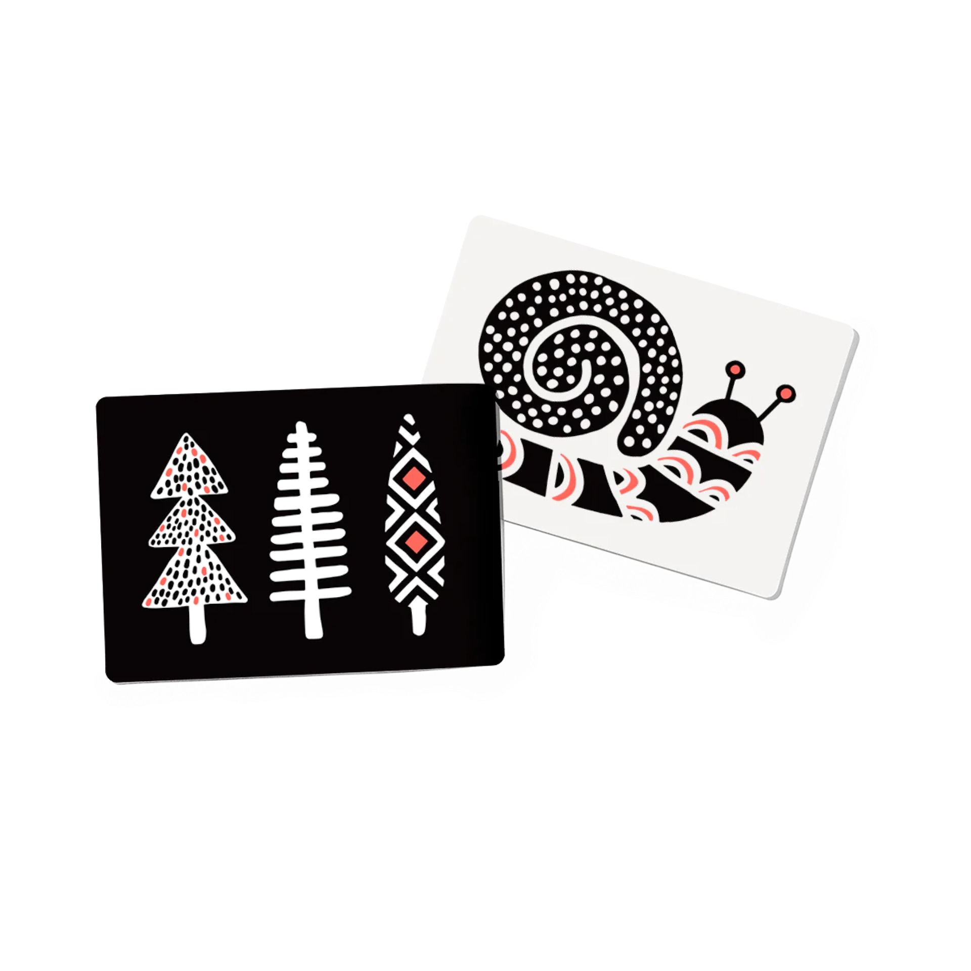 Black & White Card Set from The Charmer Play Kit